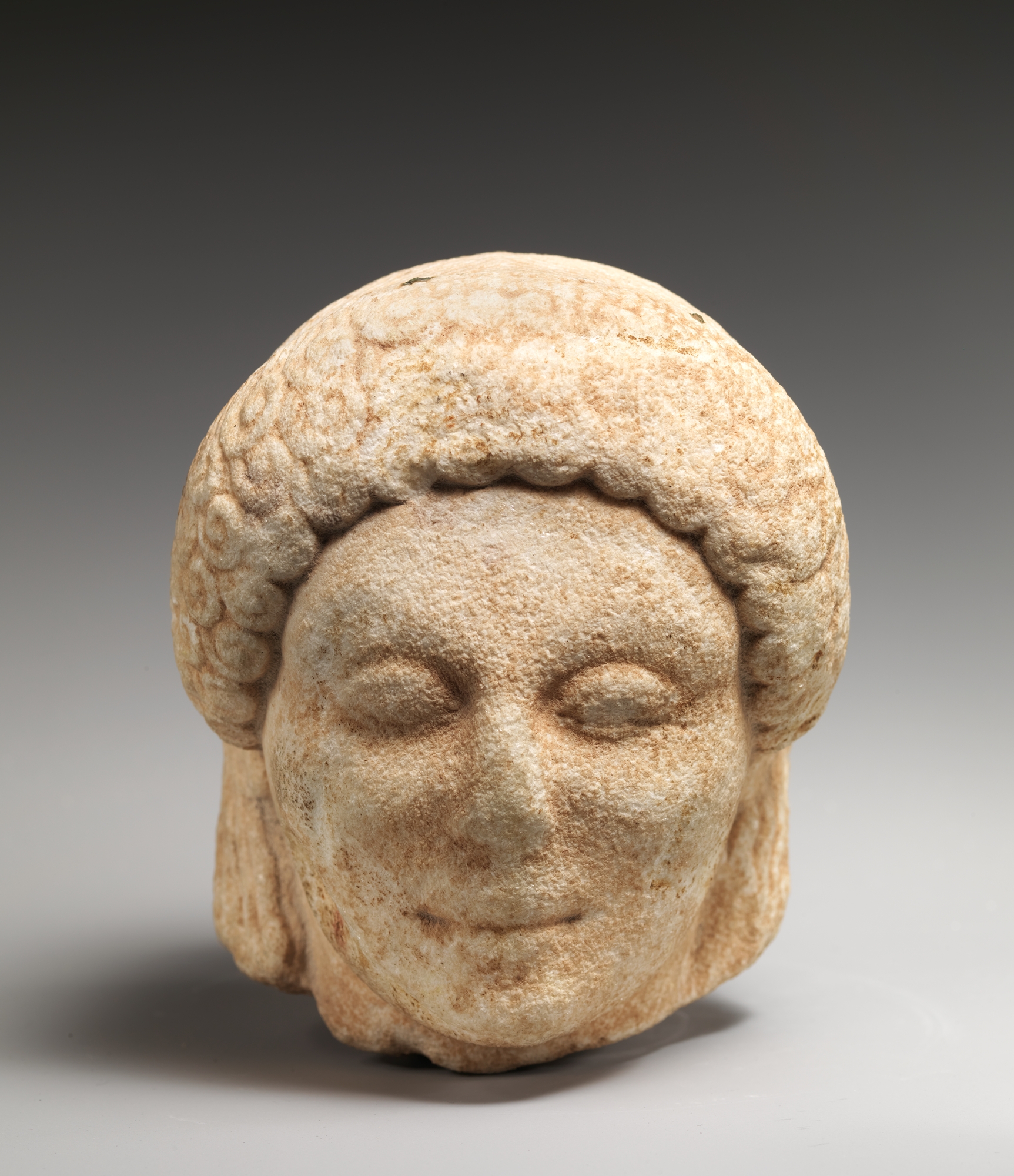 Ancient Carved Stone Head