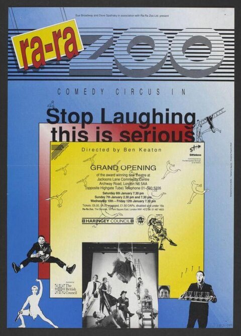 Ra-Ra Zoo Comedy Show Poster