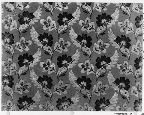 Vintage Floral Patterned Textile