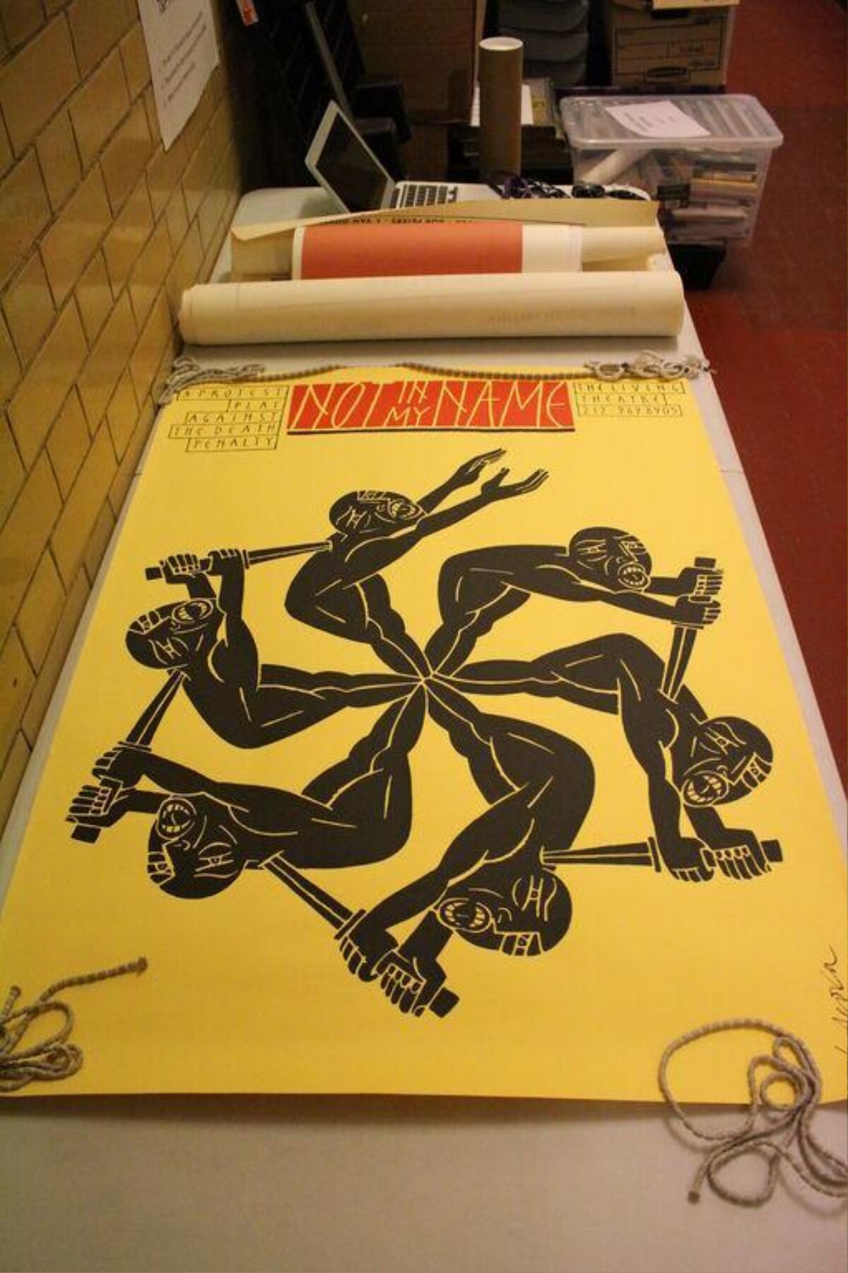 Not In My Name Protest Poster
