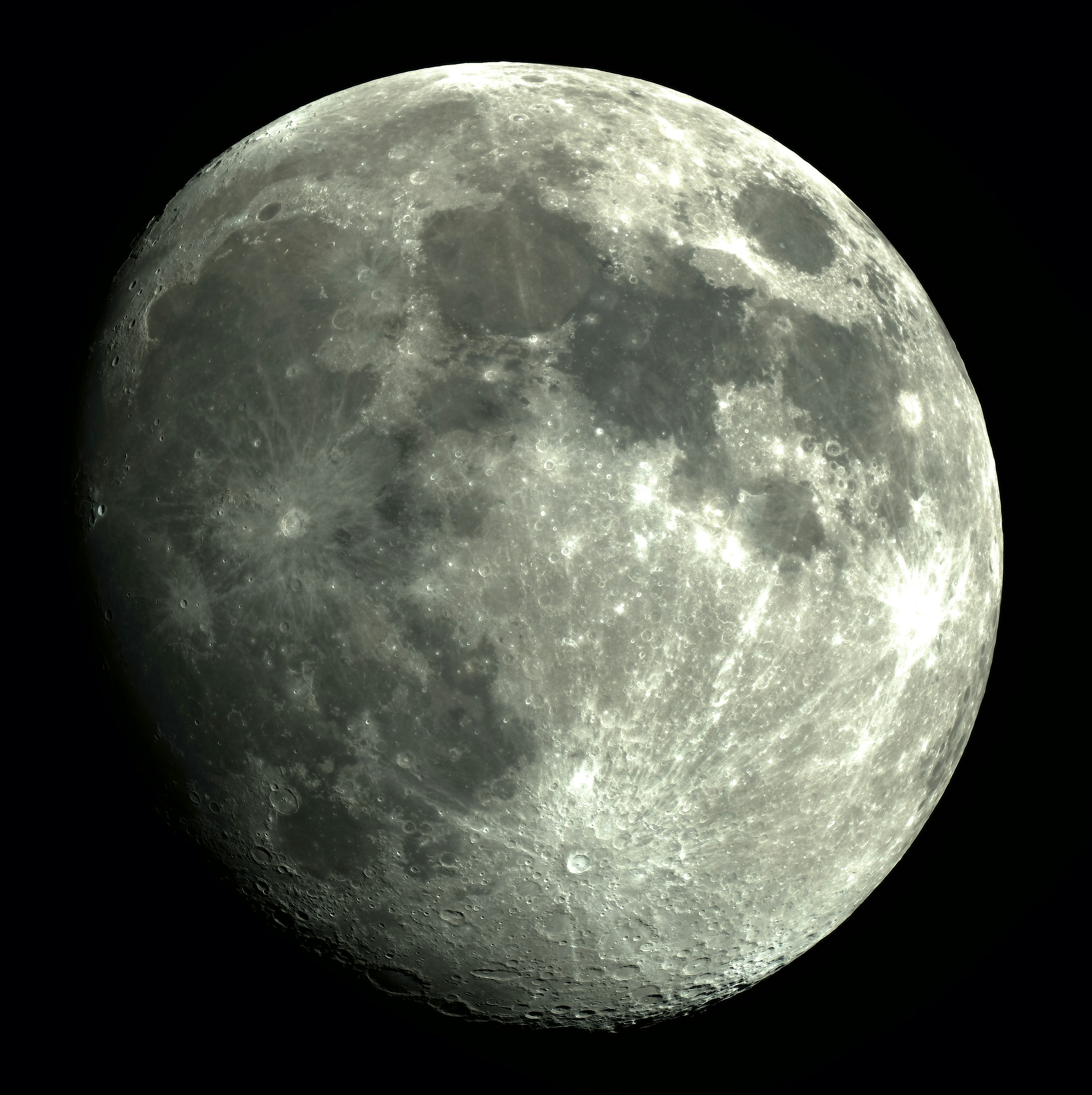 Close-up View of the Moon