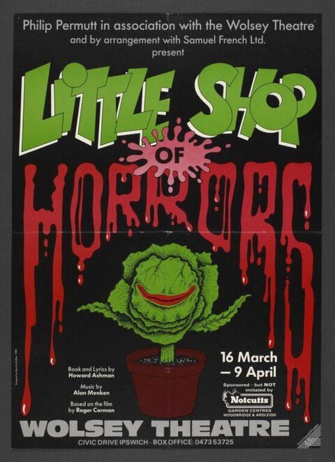 Little Shop of Horrors Theatre Poster