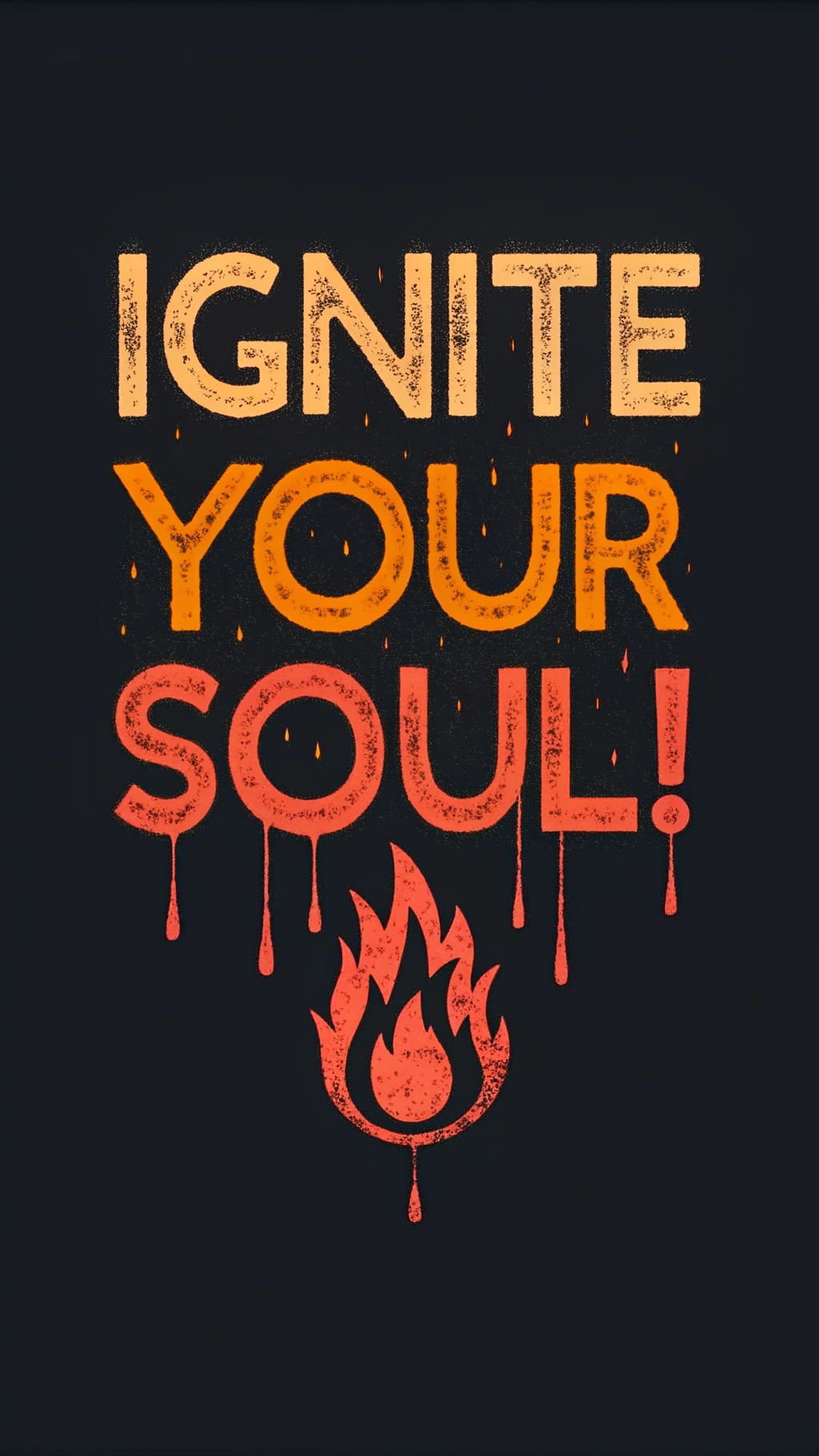 Ignite Your Soul Motivational Poster