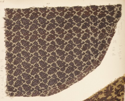 Vintage Patterned Woven Fabric Sample