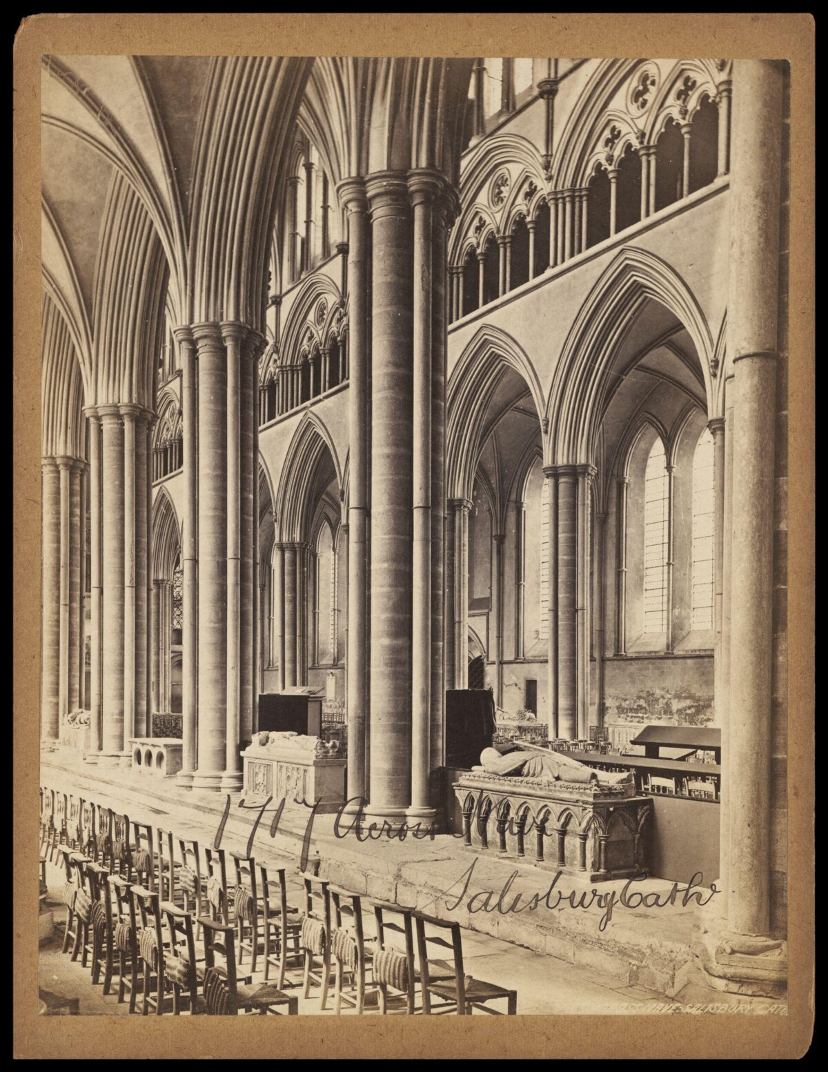 Salisbury Cathedral Nave Interior