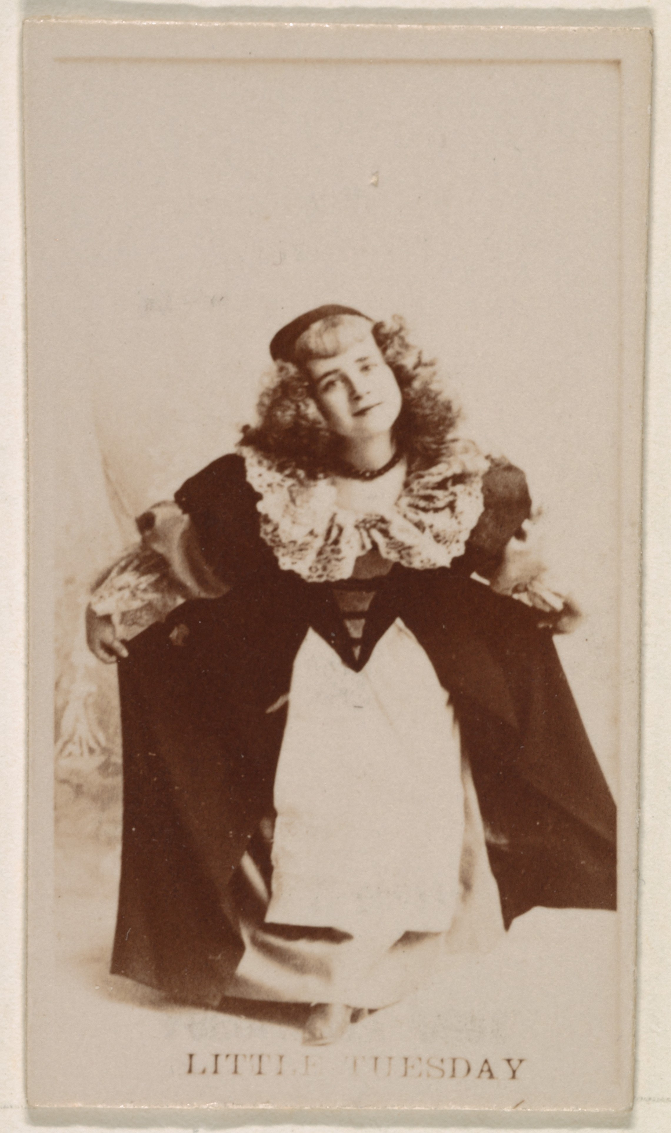 Vintage Portrait of Little Tuesday