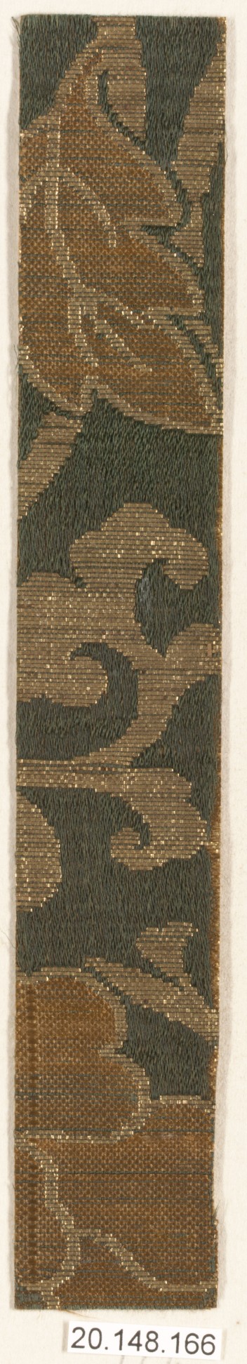Patterned Woven Textile Fragment