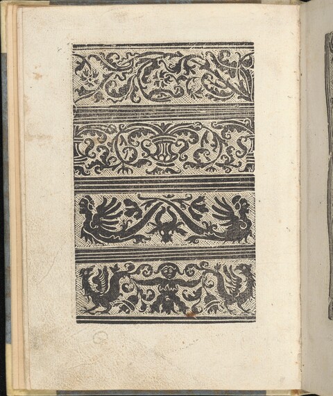 Antique Ornamental Pattern Print