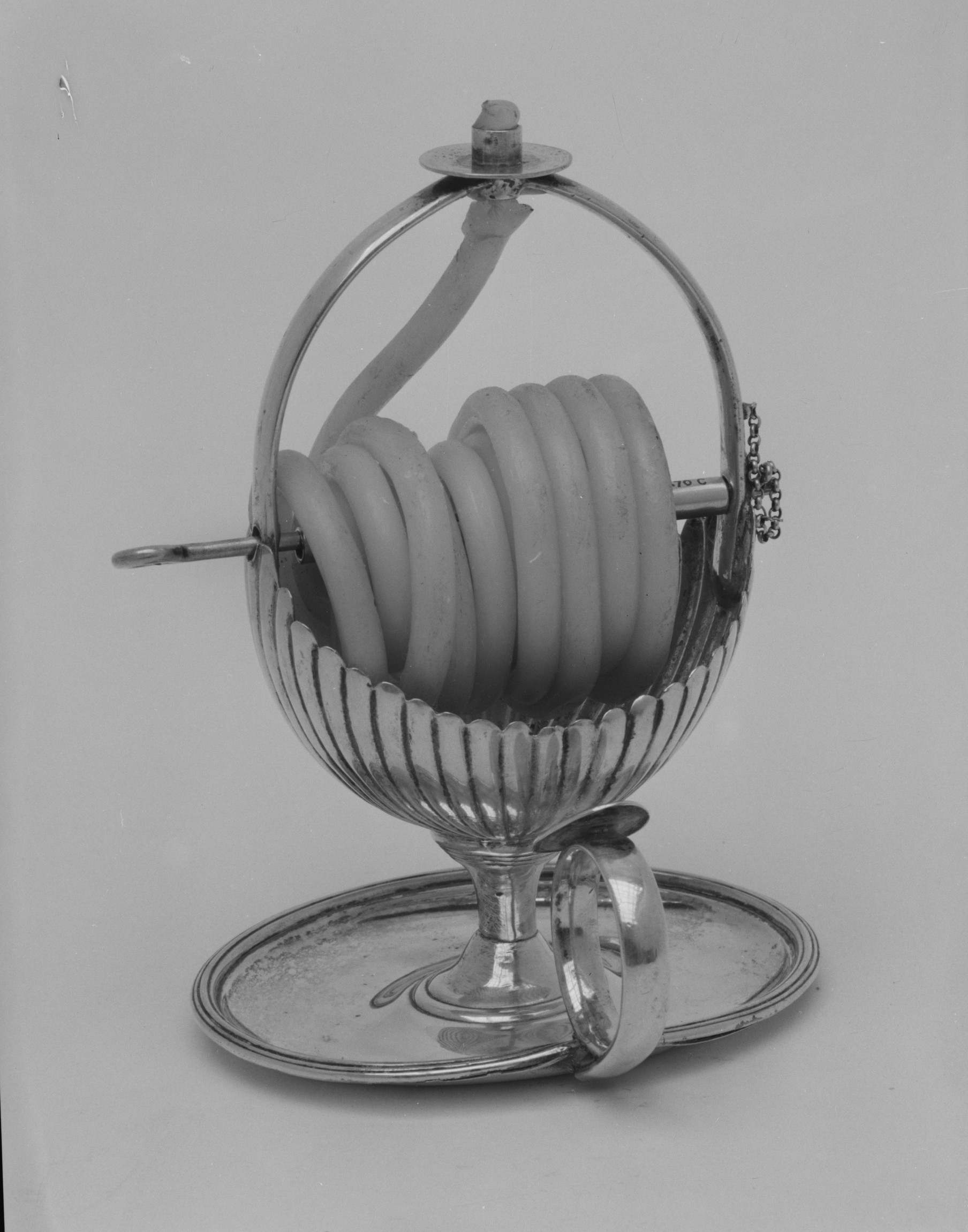 Antique Silver Coiled Medical Device
