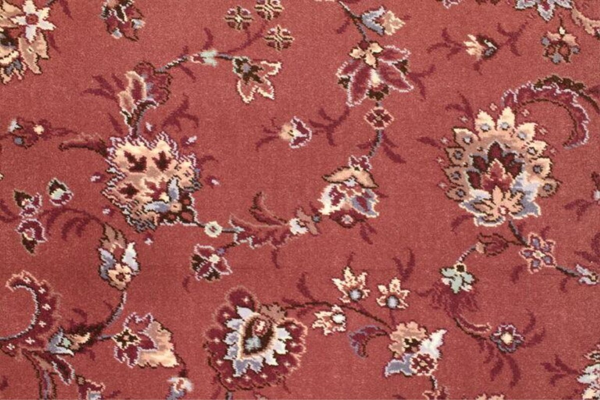 Red Vintage Floral Pattern