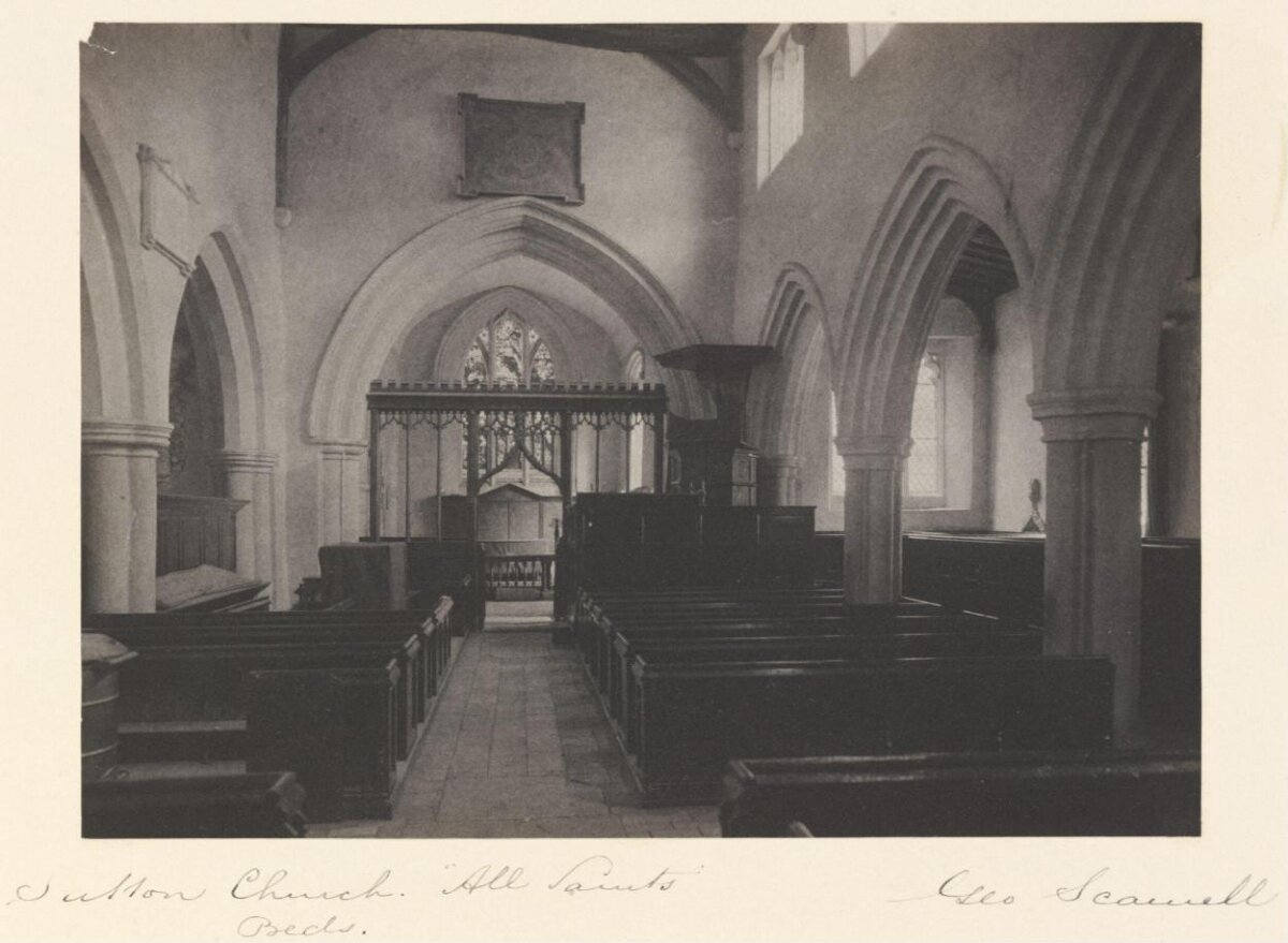 All Saints Sutton Church Interior