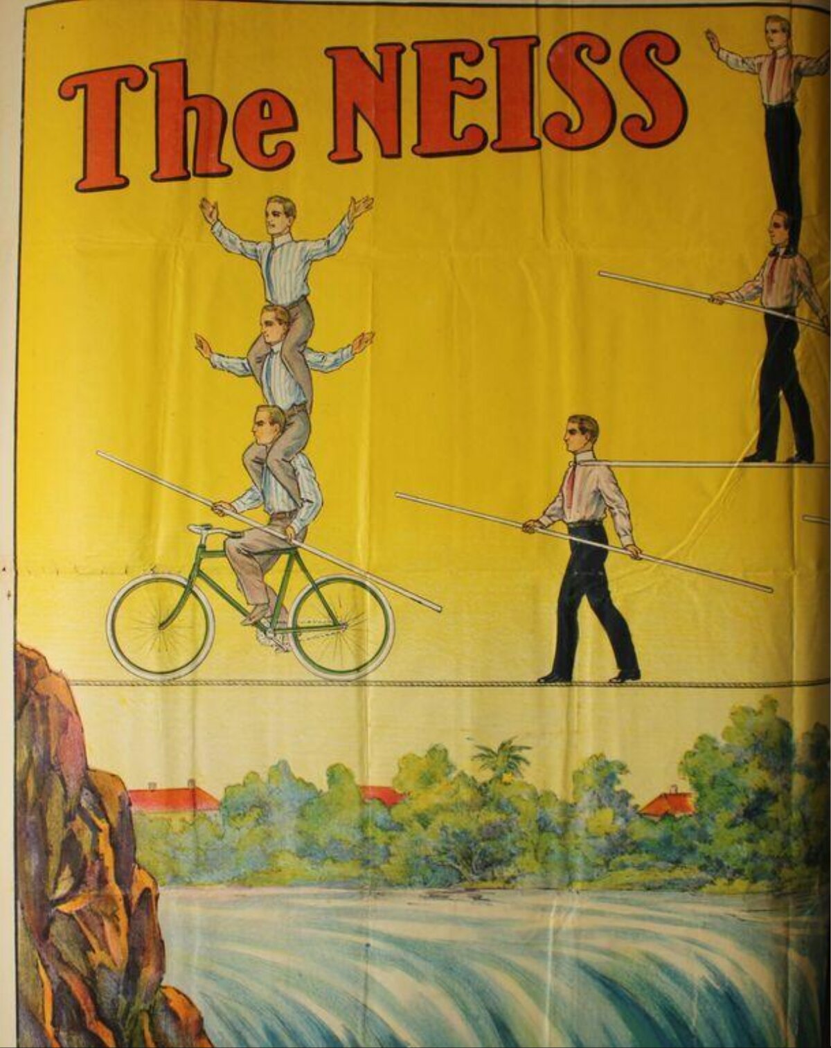 The Neiss Tightrope Acrobatic Poster