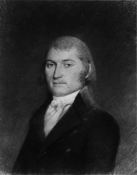 Vintage Bust Portrait of a Gentleman