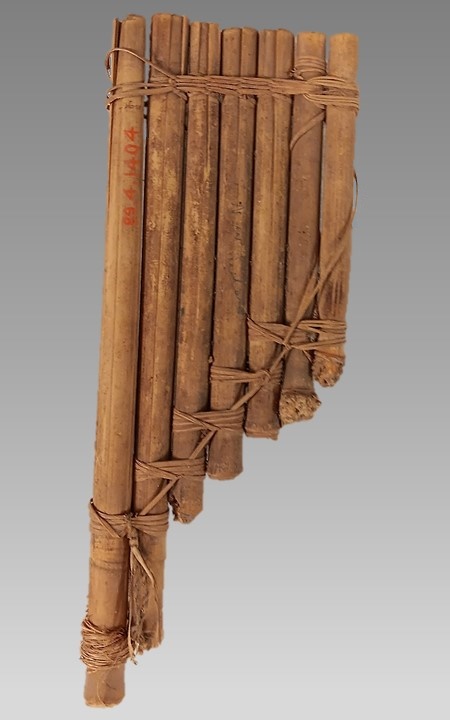 Ancient Bamboo Panpipe Artifact