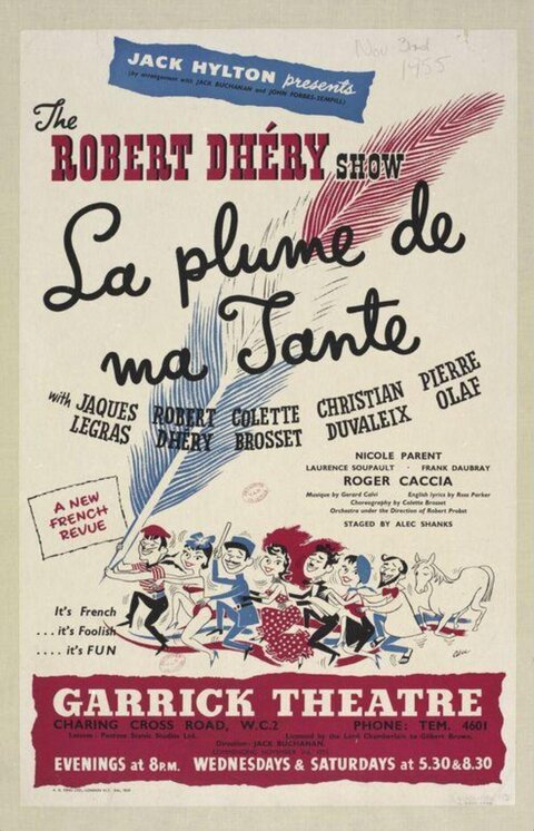La Plume de ma Tante Theatre Poster