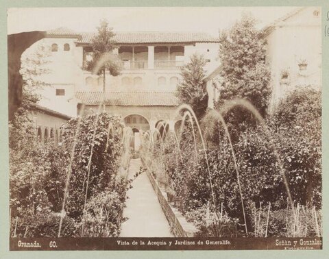 Generalife Gardens in Granada