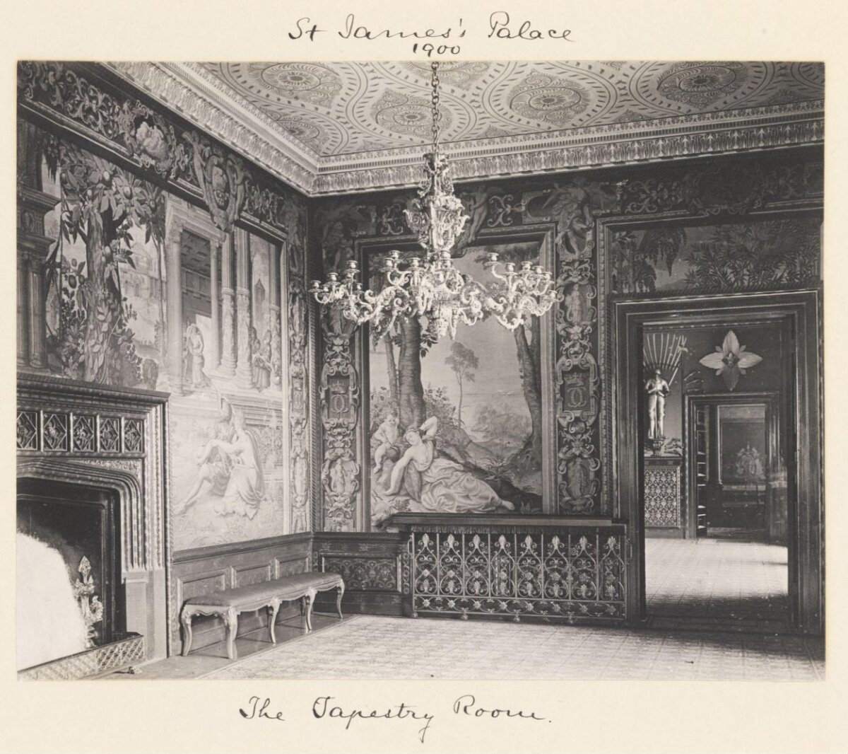 1900 Tapestry Room at St James's Palace