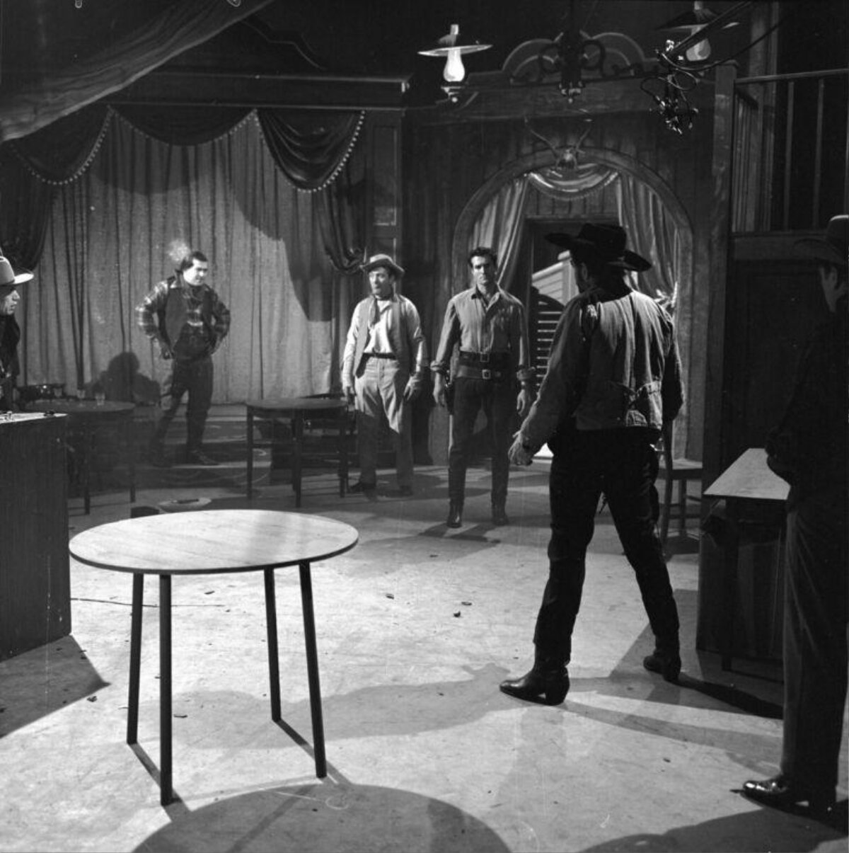 Western Saloon Gun Standoff