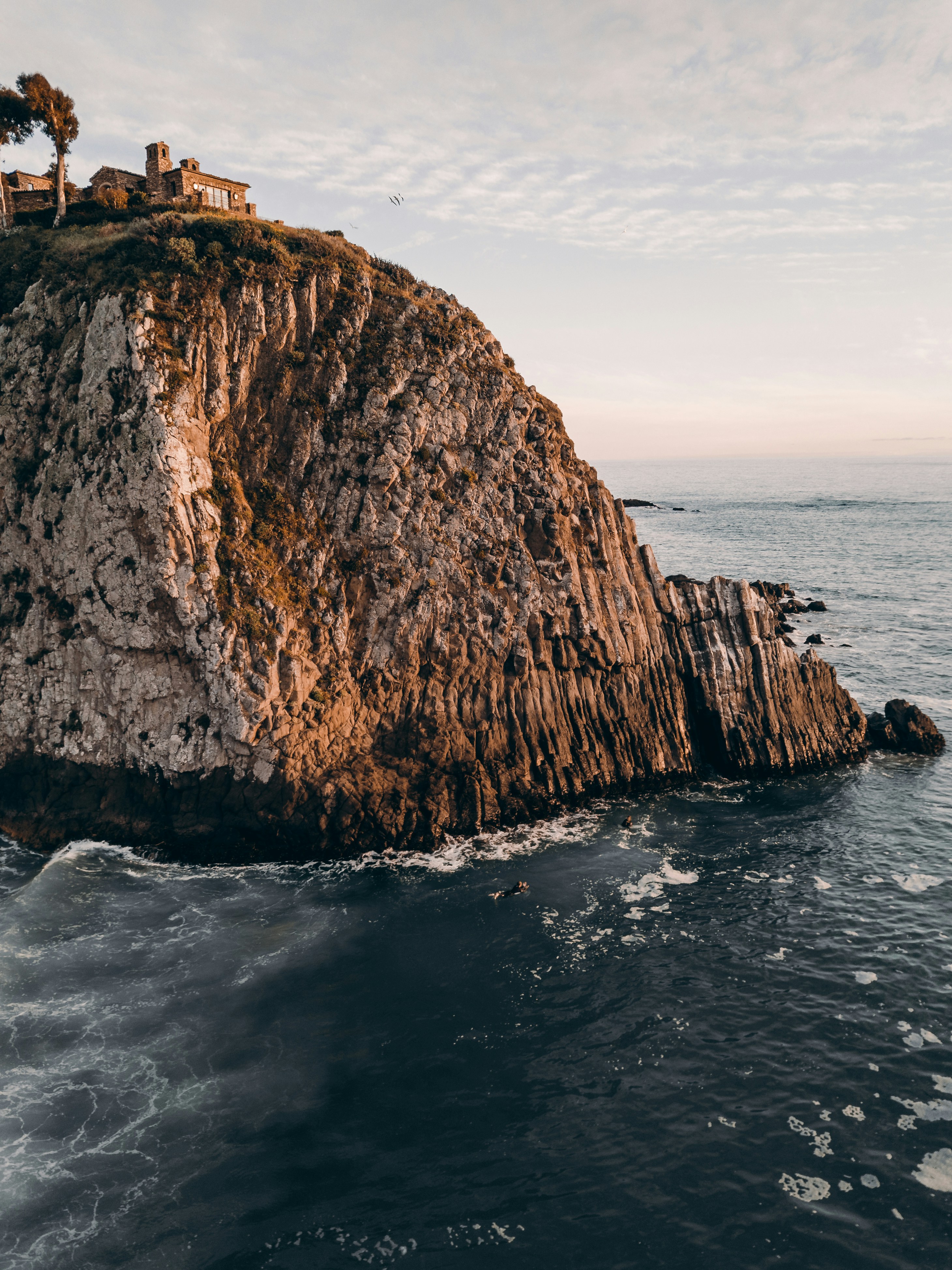 Cliffside House By The Sea