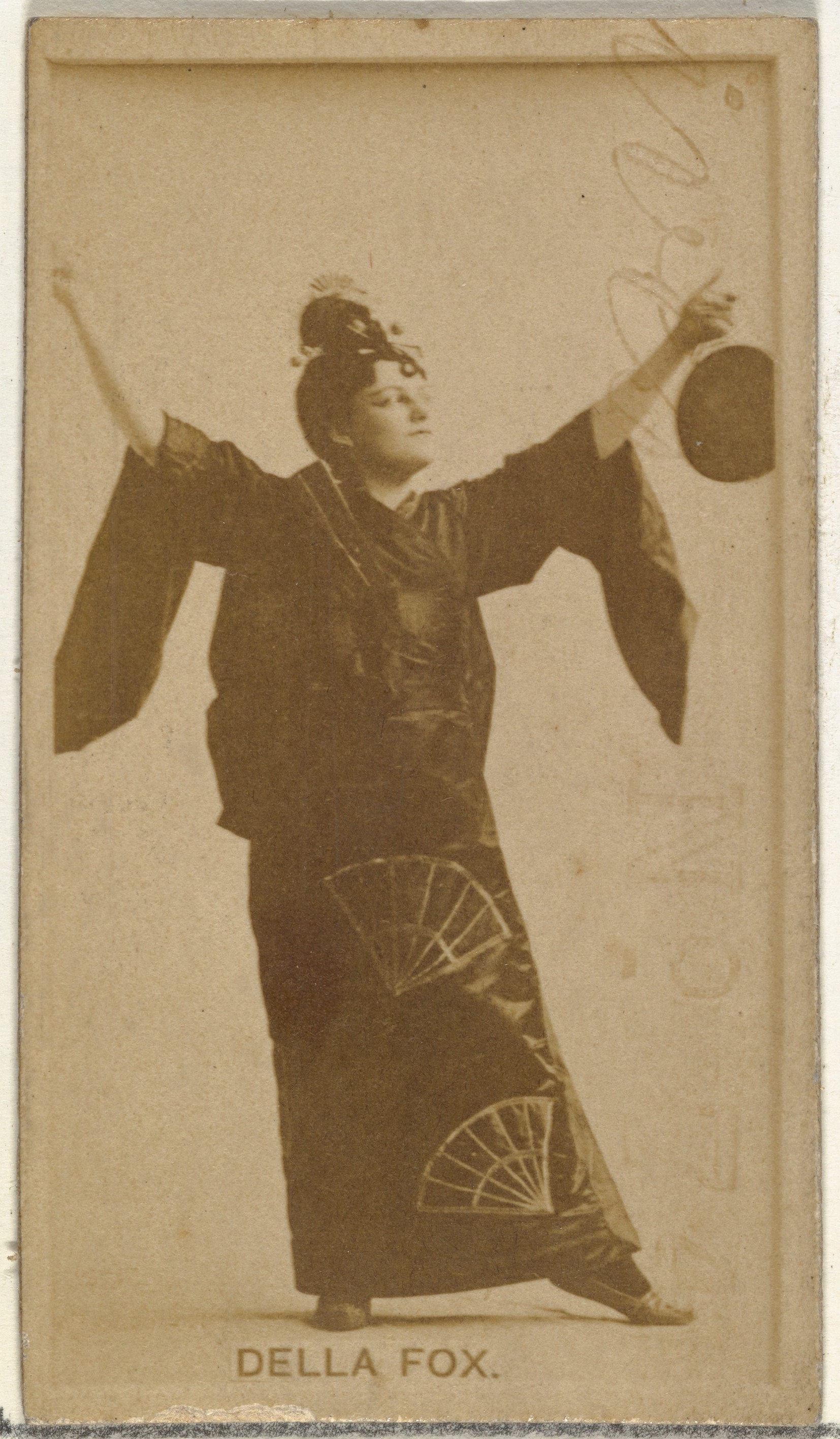 Vintage Portrait of Della Fox