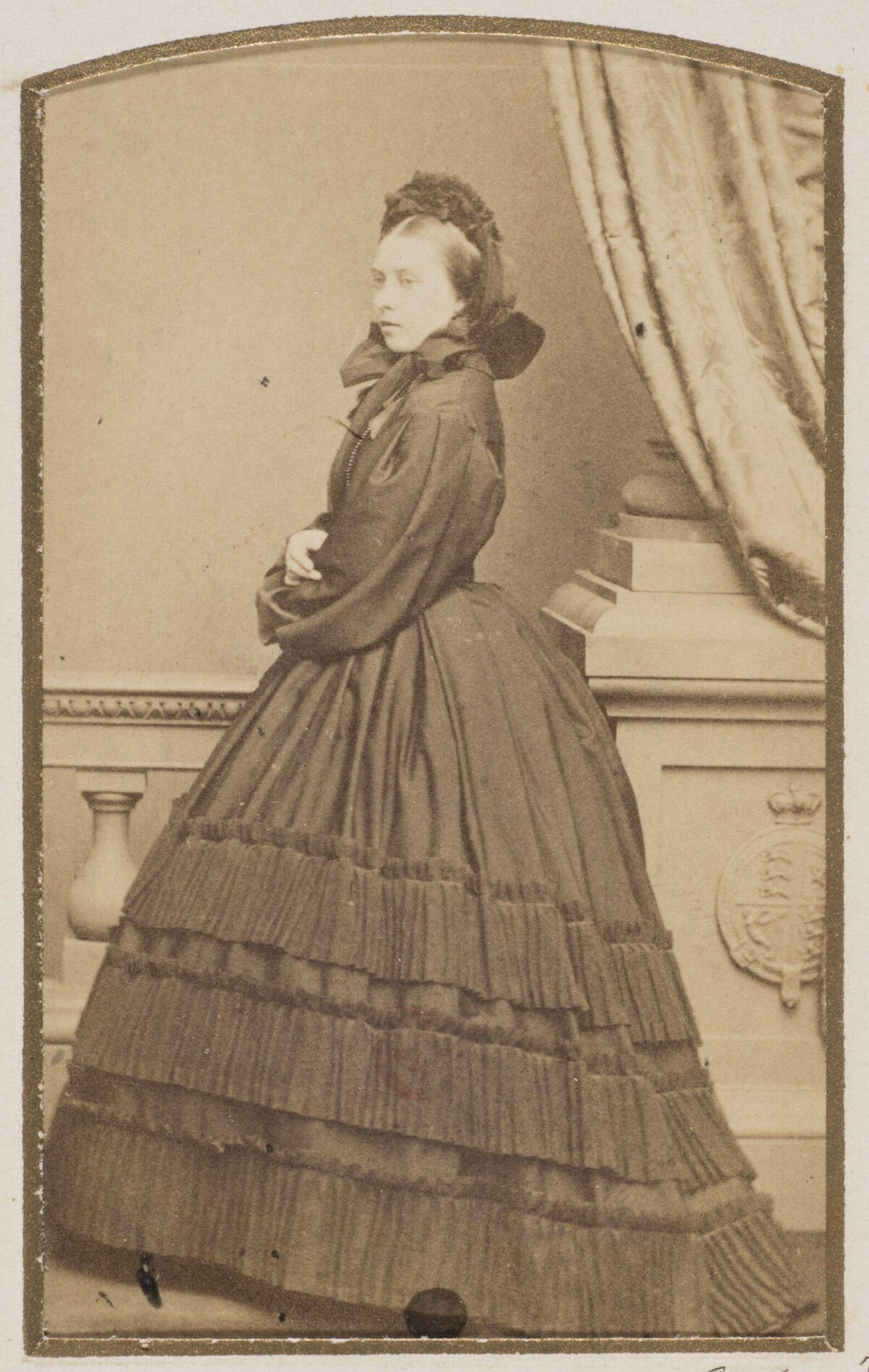 Victorian Era Woman Studio Portrait