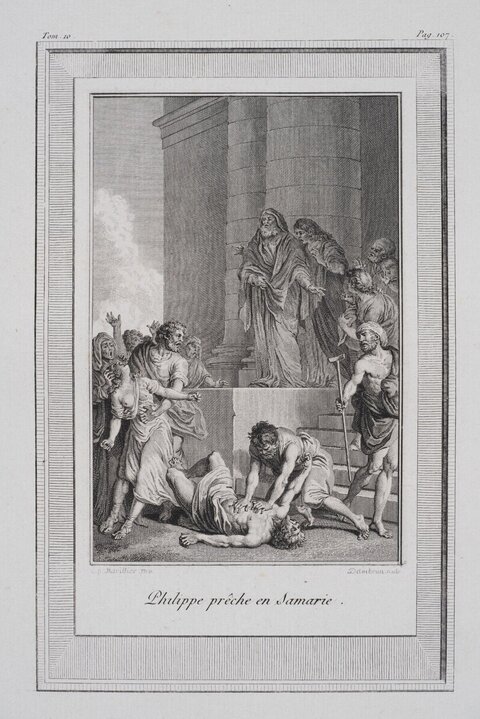 Philippe Preaches in Samaria