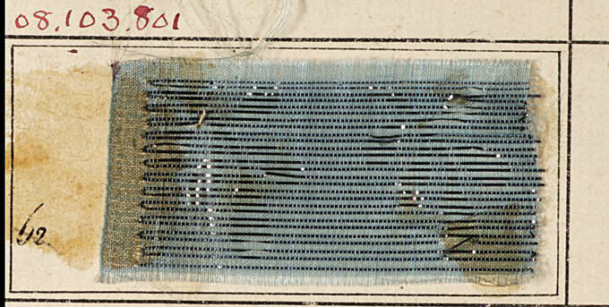 Archived Vintage Fabric Swatch Sample
