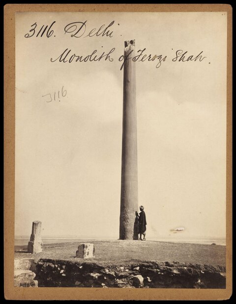 Delhi's Ferozi Shah Monolith