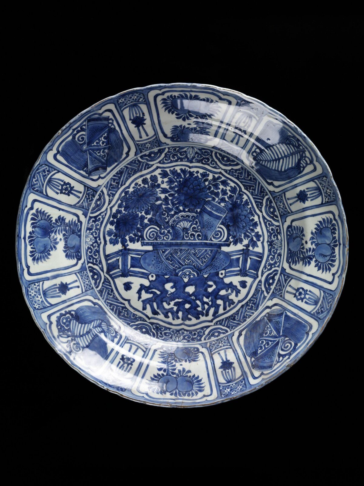 Chinese Blue and White Porcelain Plate