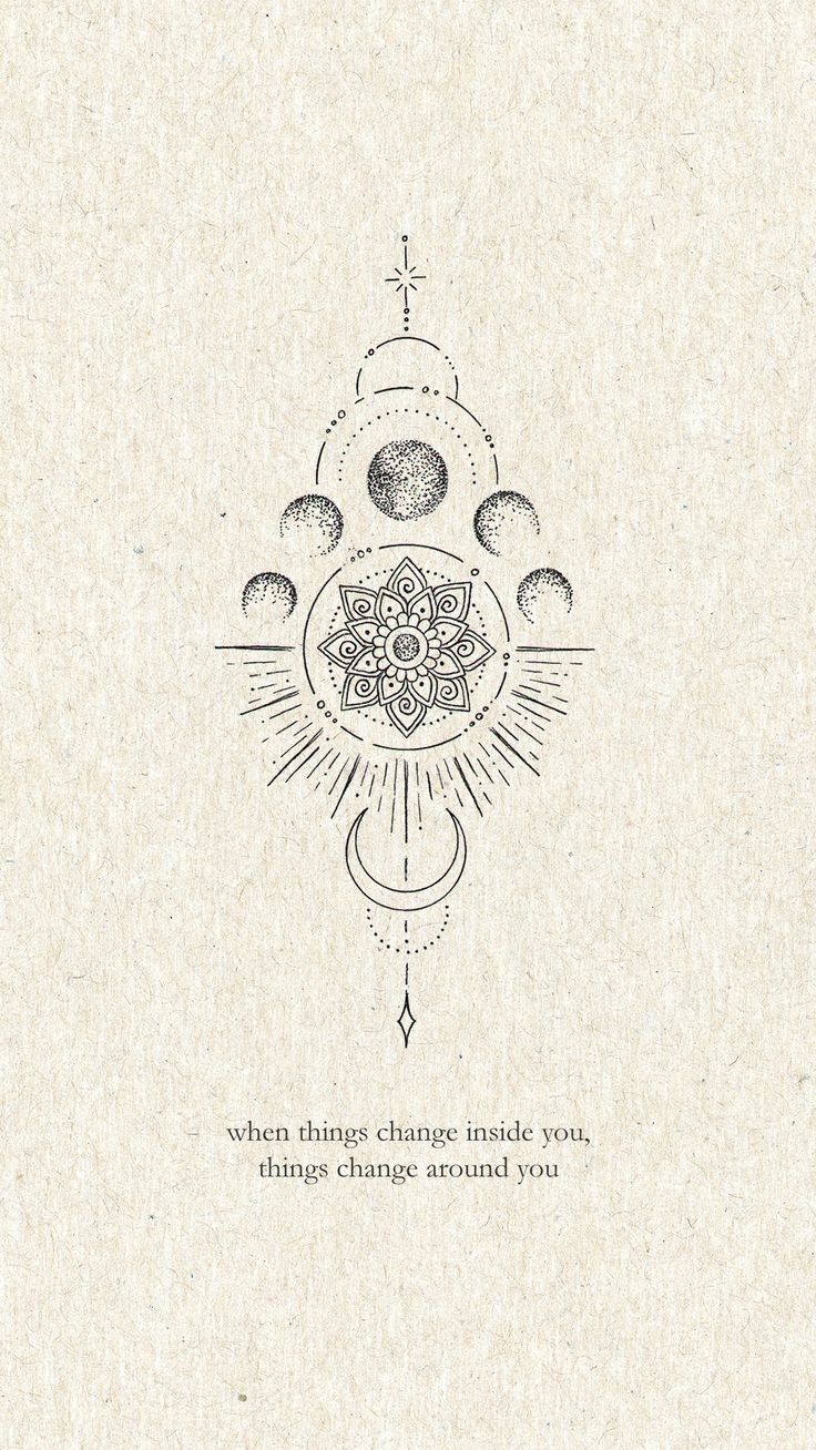 Celestial Mandala Art with Quote