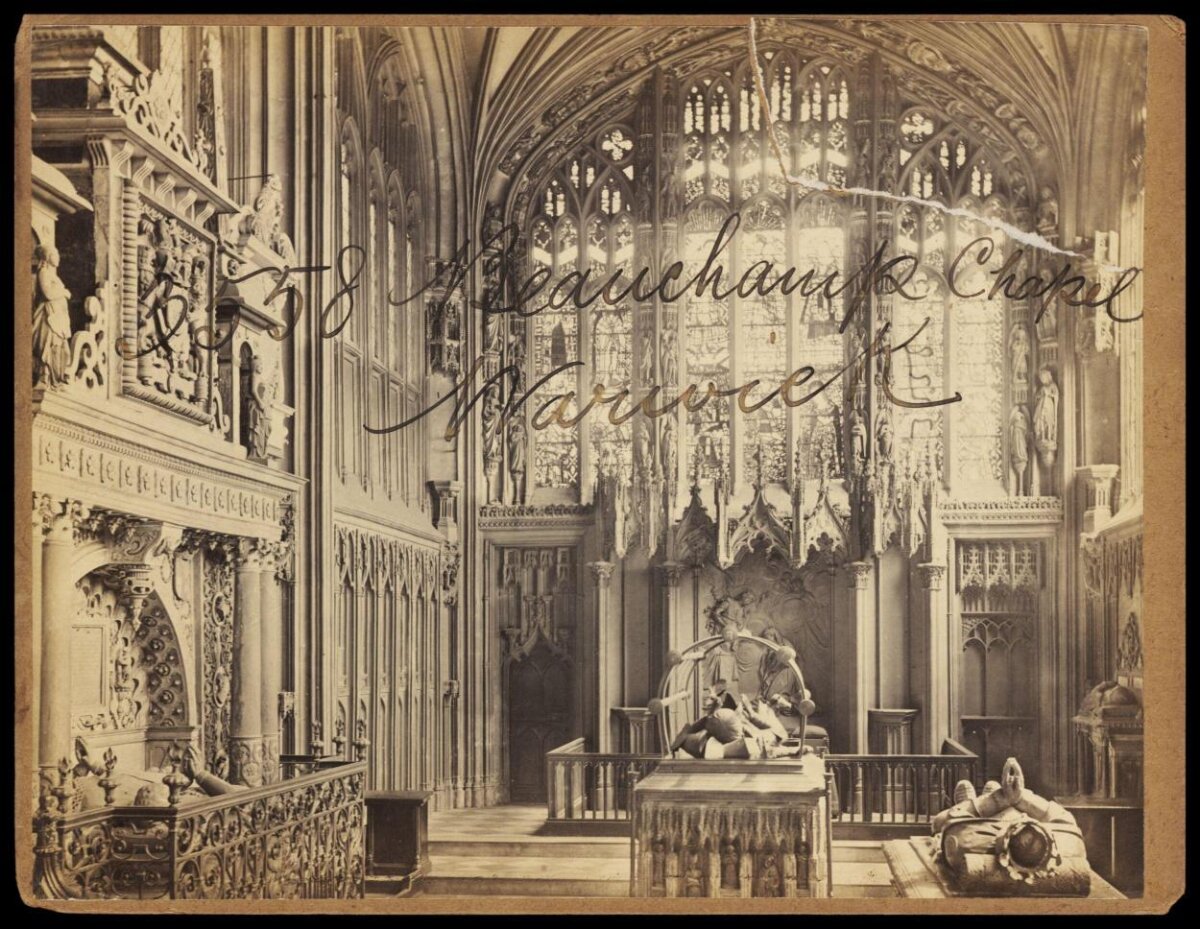 Interior of Beauchamp Chapel Warwick