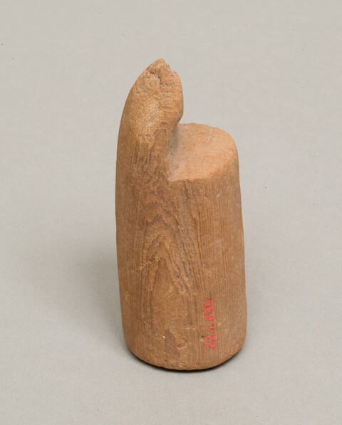 Carved Wooden Museum Artifact