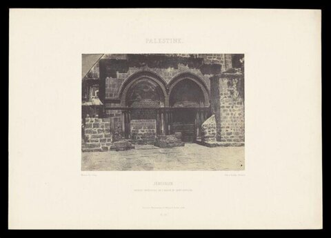 Ancient Gate in Palestine