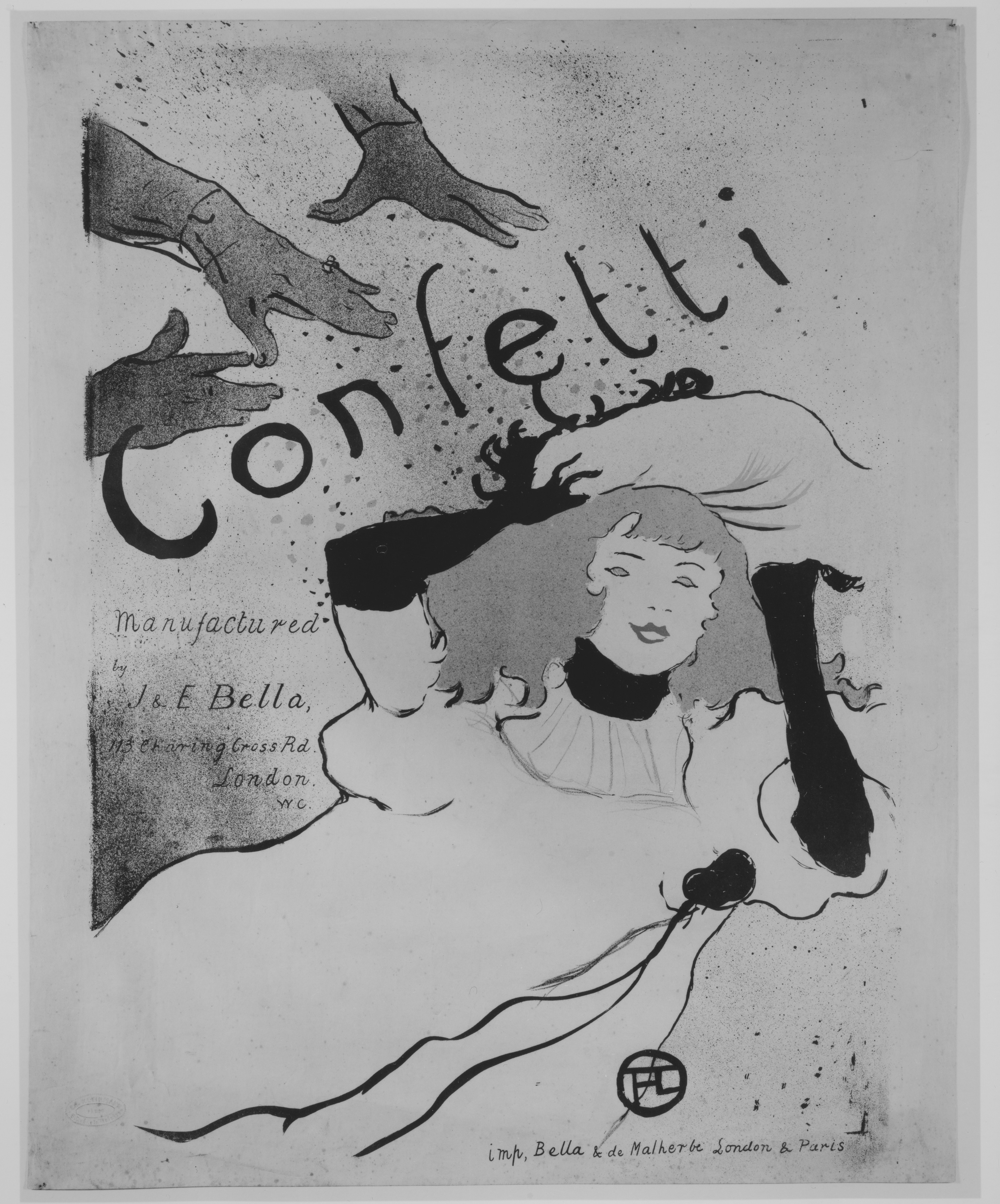 Confetti Vintage Advertising Poster