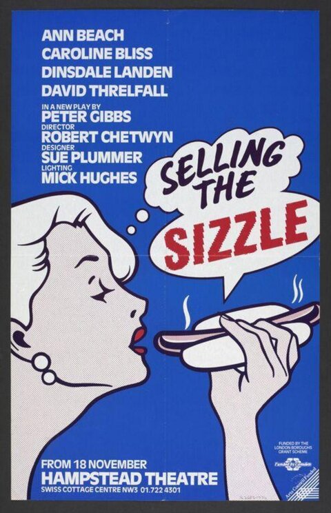 Selling the Sizzle Theatre Poster