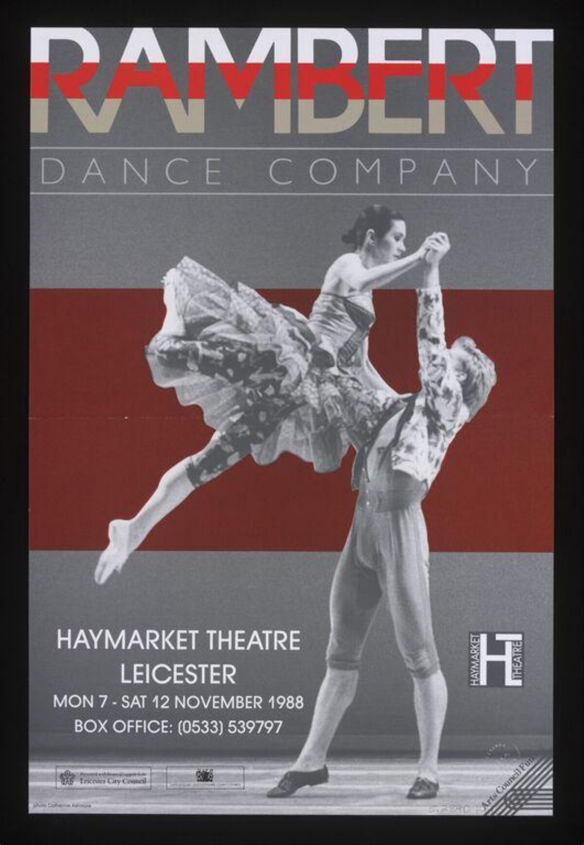Rambert Dance Company Performance Poster