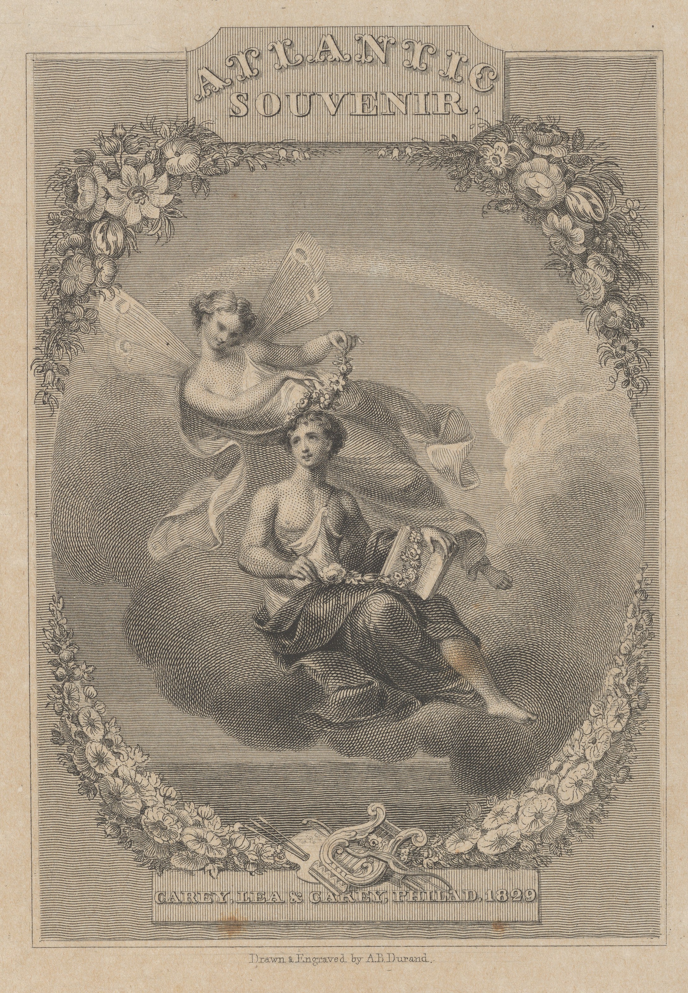 1829 Atlantic Souvenir Engraving