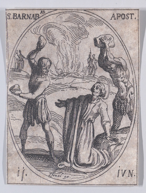 The Stoning of Saint Barnabas