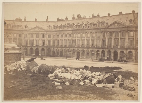 Fallen Column at Place Vendome