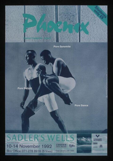 1992 Phoenix Dance Performance Poster