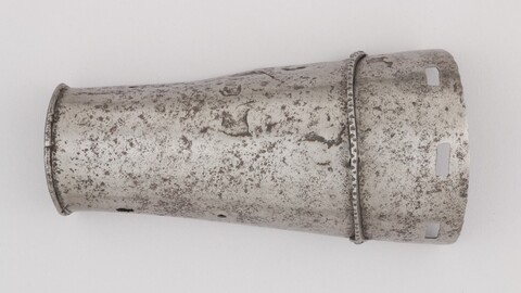 Rusted Antique Metal Cylindrical Object