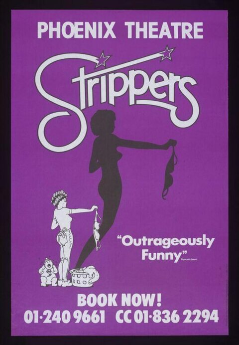 Phoenix Theatre Strippers Play Poster