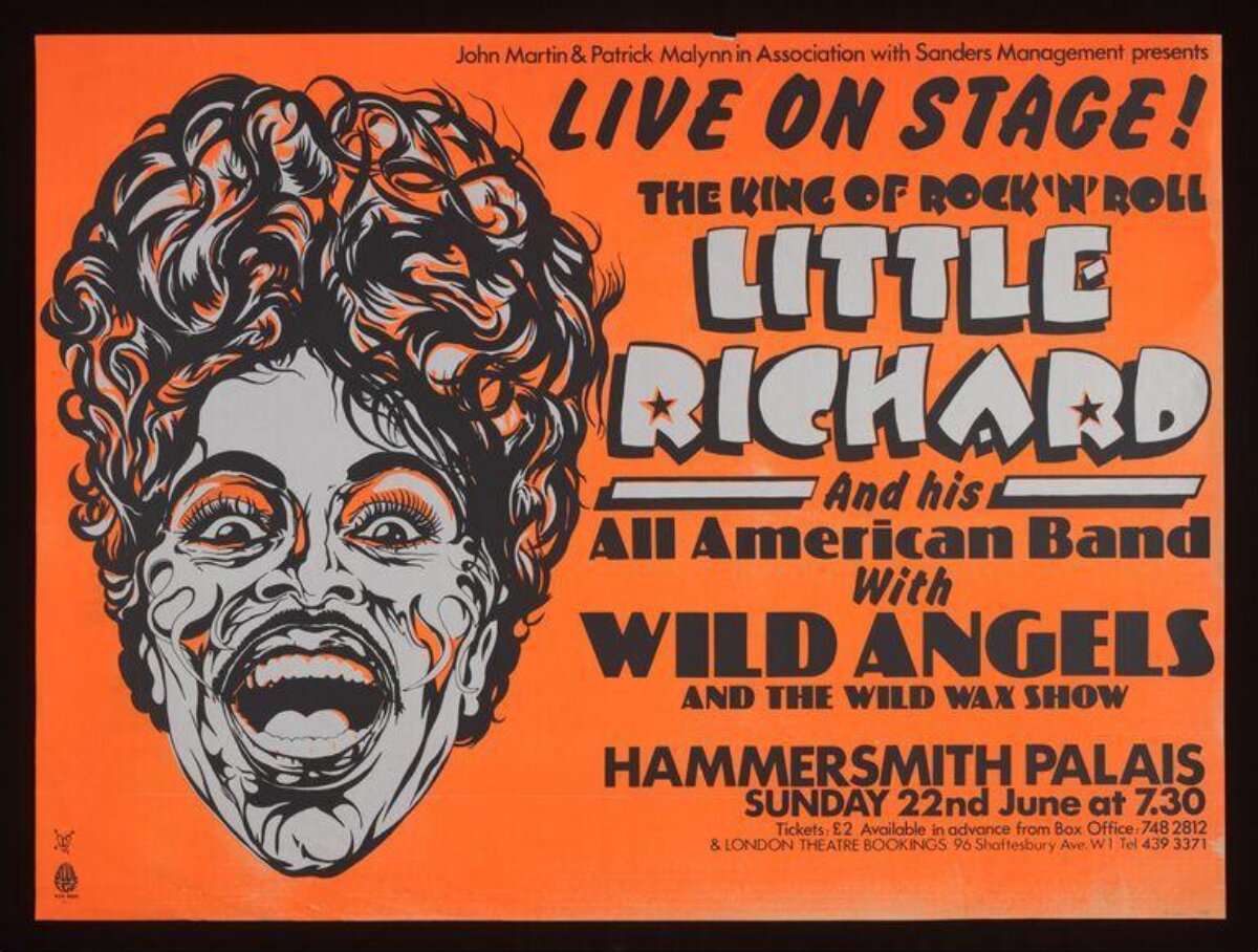 Little Richard Concert Poster