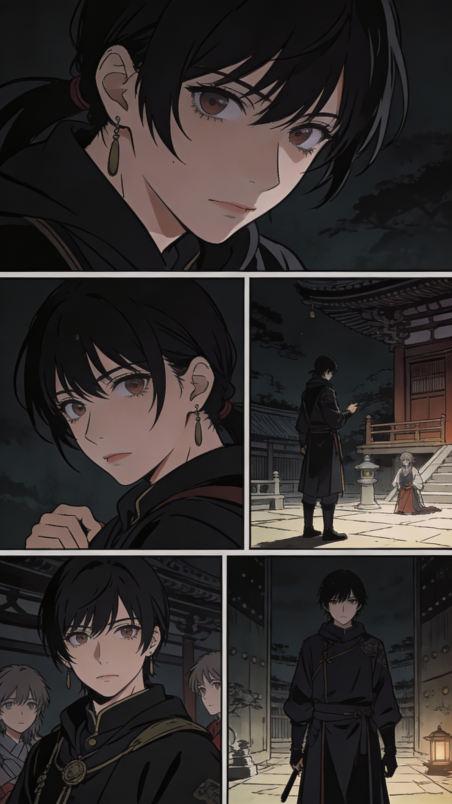 Anime Night Temple Comic Page