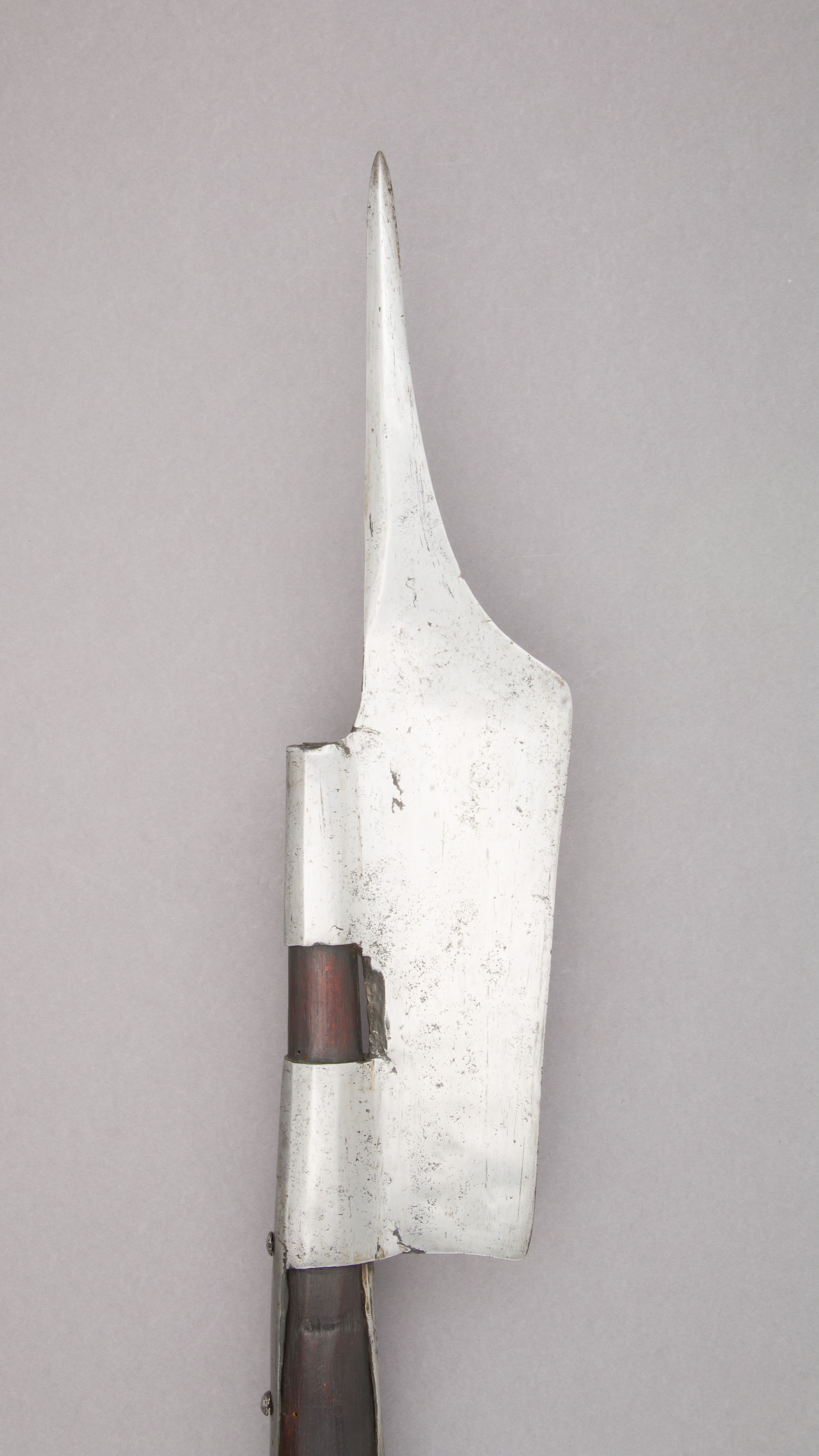 Antique Polearm Head Close-up