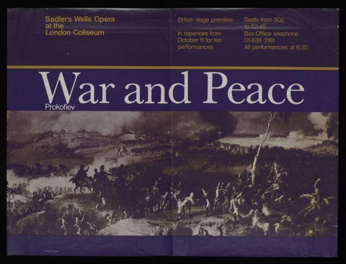 War and Peace Opera Poster