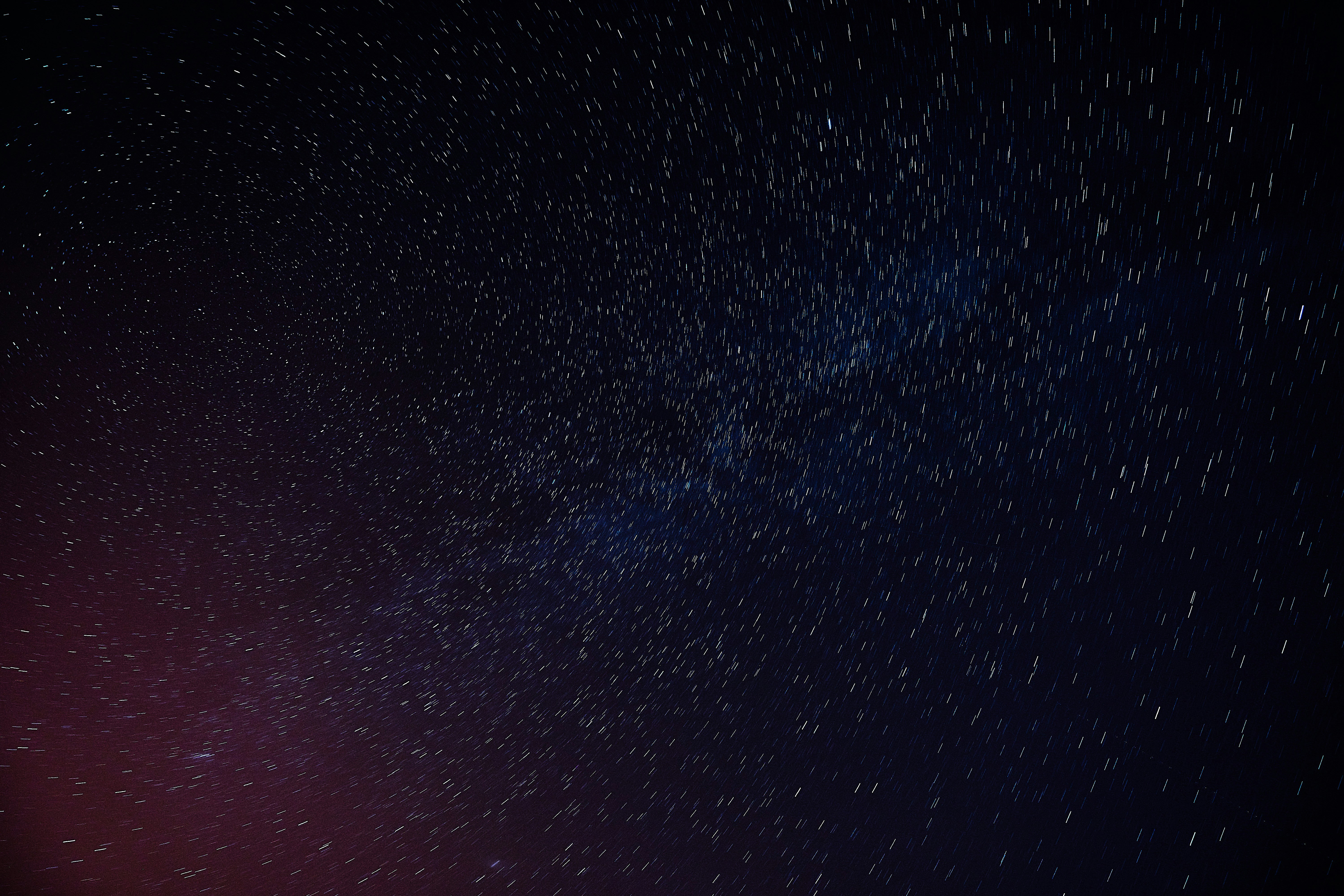 Night Sky Star Trails