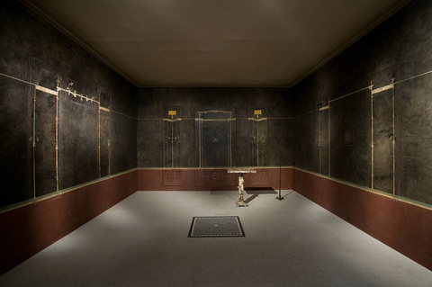 Restored Ancient Roman Interior Room