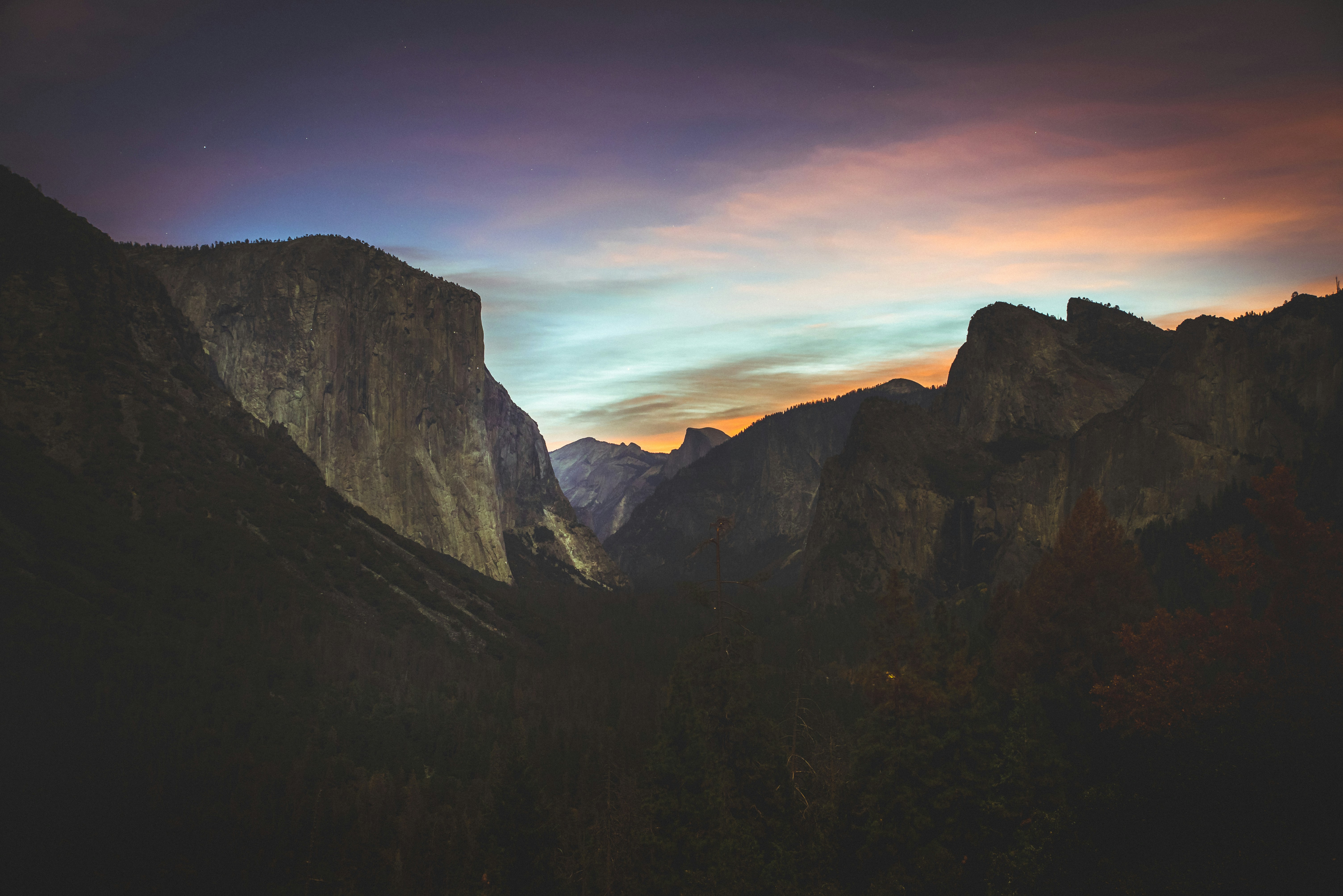Twilight Mountain Valley View