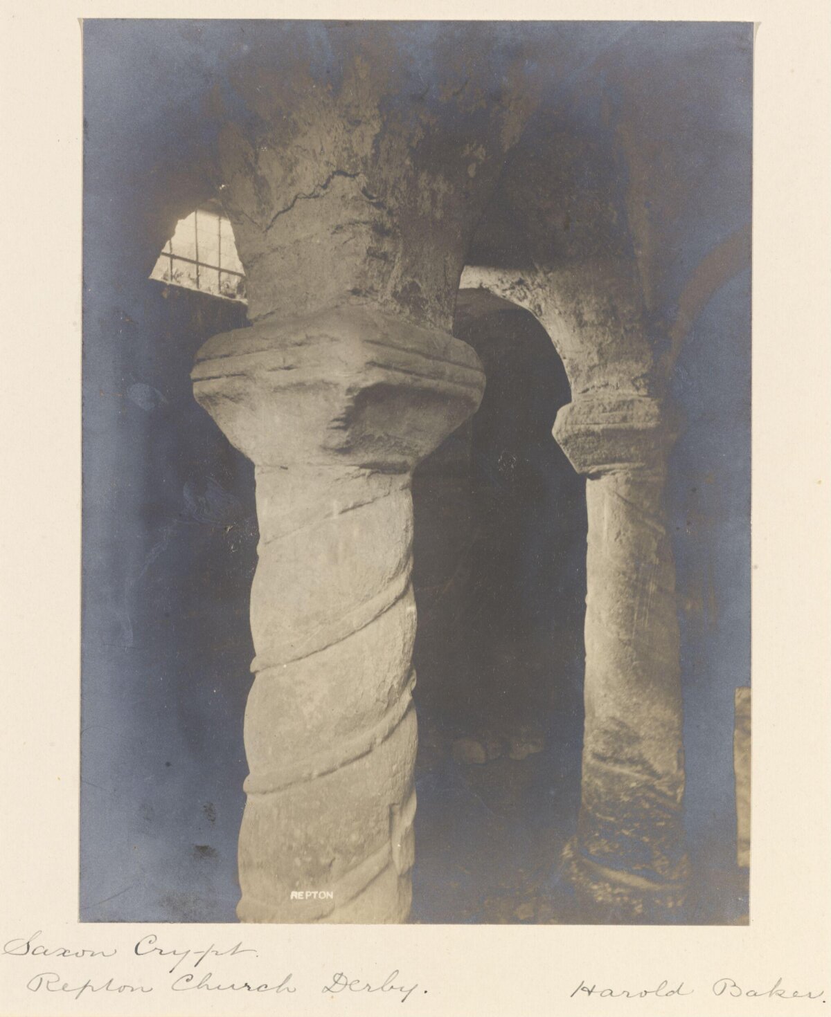 Saxon Crypt at Repton Church Derby